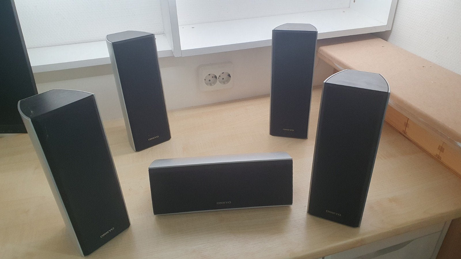 Onkyo SKF-450AF Surround Speakerset - 5.0, Audio, Tv en Foto, Luidsprekers, Ophalen, Overige merken