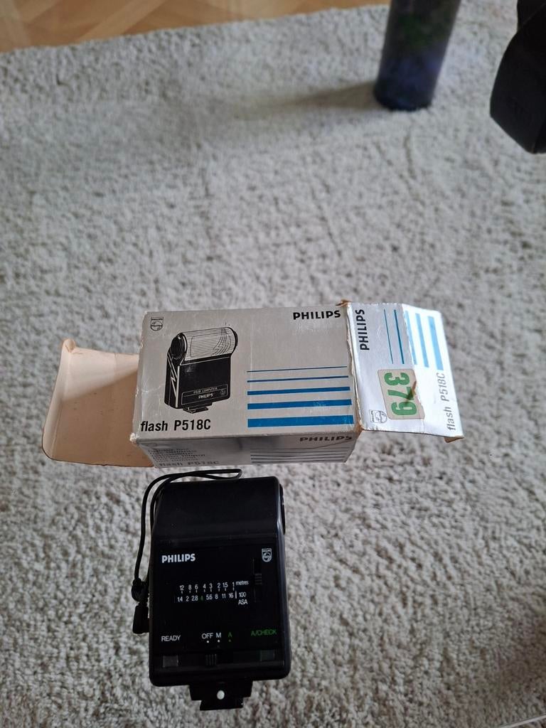 Philips Flash P 518 C - Vintage Computerflitser (1975), Ophalen of Verzenden, Gebruikt, Overige merken