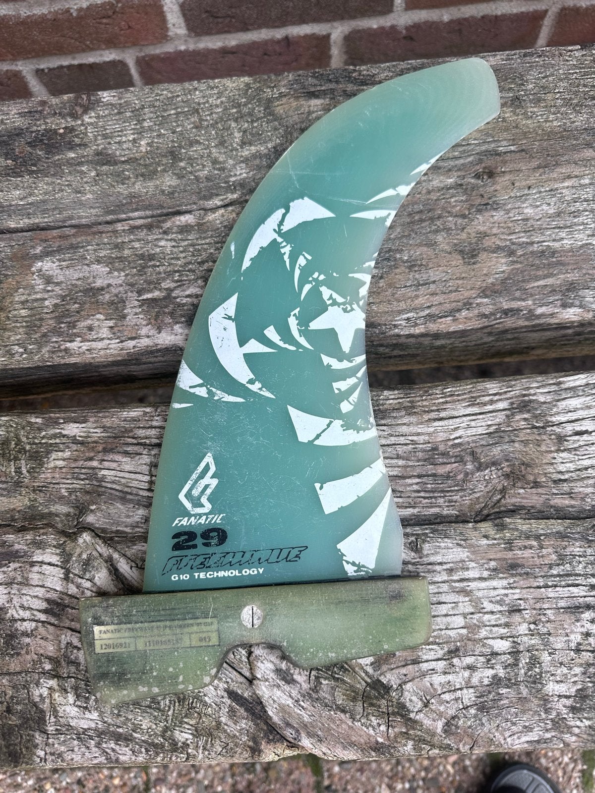 Fanatic Freewave 29cm G10 PB, Watersport en Boten, Ophalen of Verzenden, Gebruikt, Fanatic, Vin