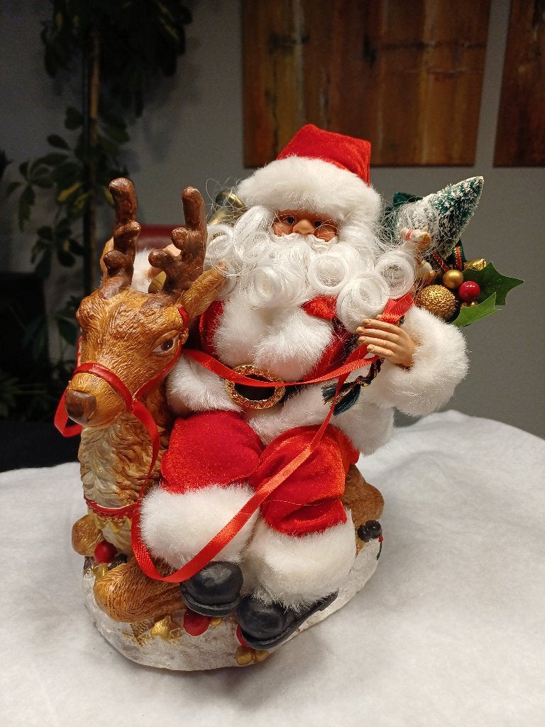 Kerstman op ezel, Diversen, Ophalen of Verzenden, Zo goed als nieuw