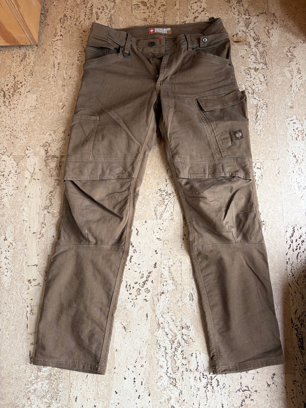Engelbert Strauss Holsterbroek e.s. vintage - Maat 50, Ophalen of Verzenden, Zo goed als nieuw, Maat 48/50 (M), Bruin