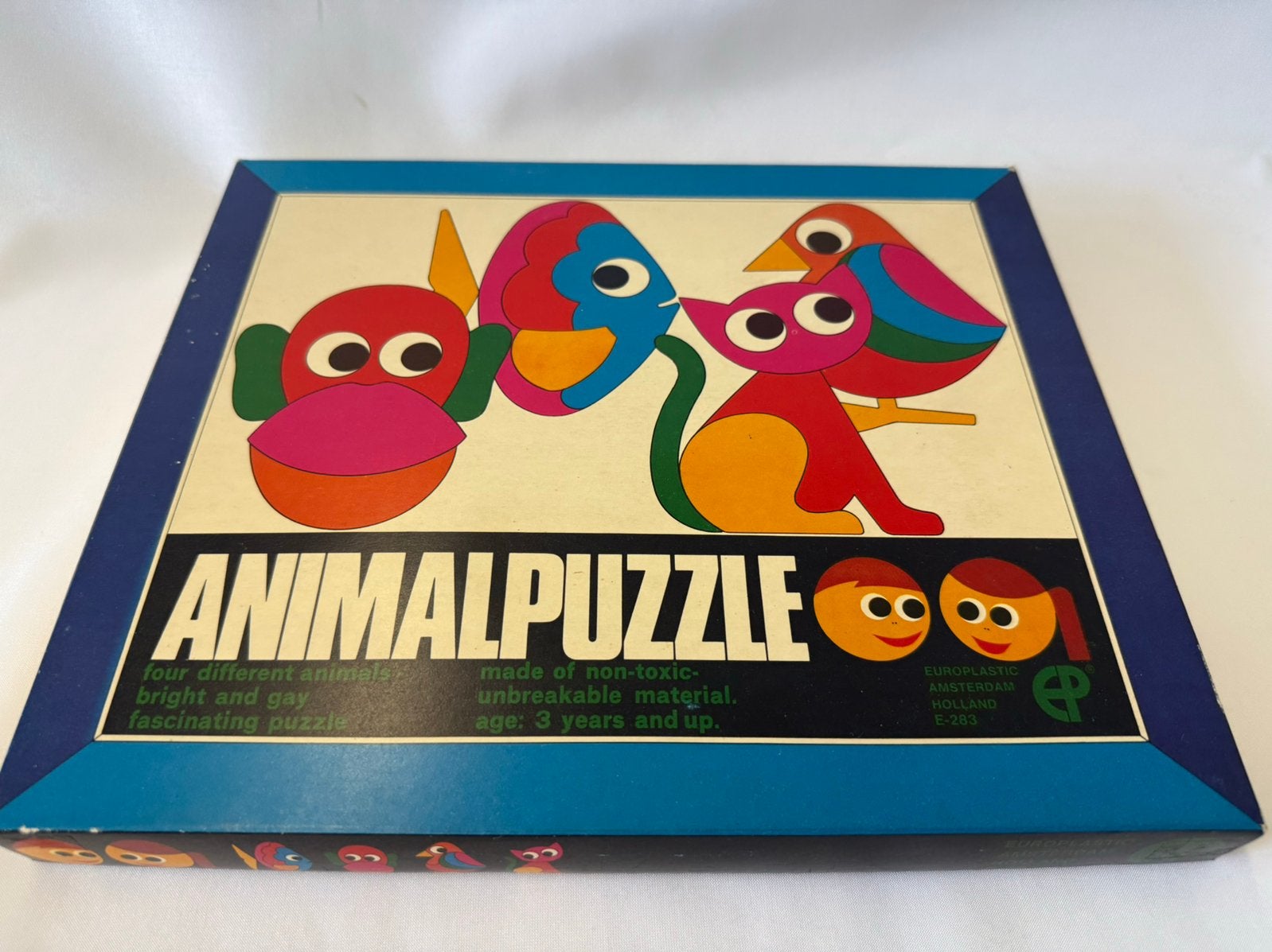 Europlastic Ambi Toys puzzel Animal Puzzel E-283, Ophalen of Verzenden, Meer dan 50 stukjes, Gebruikt, 4 tot 6 jaar