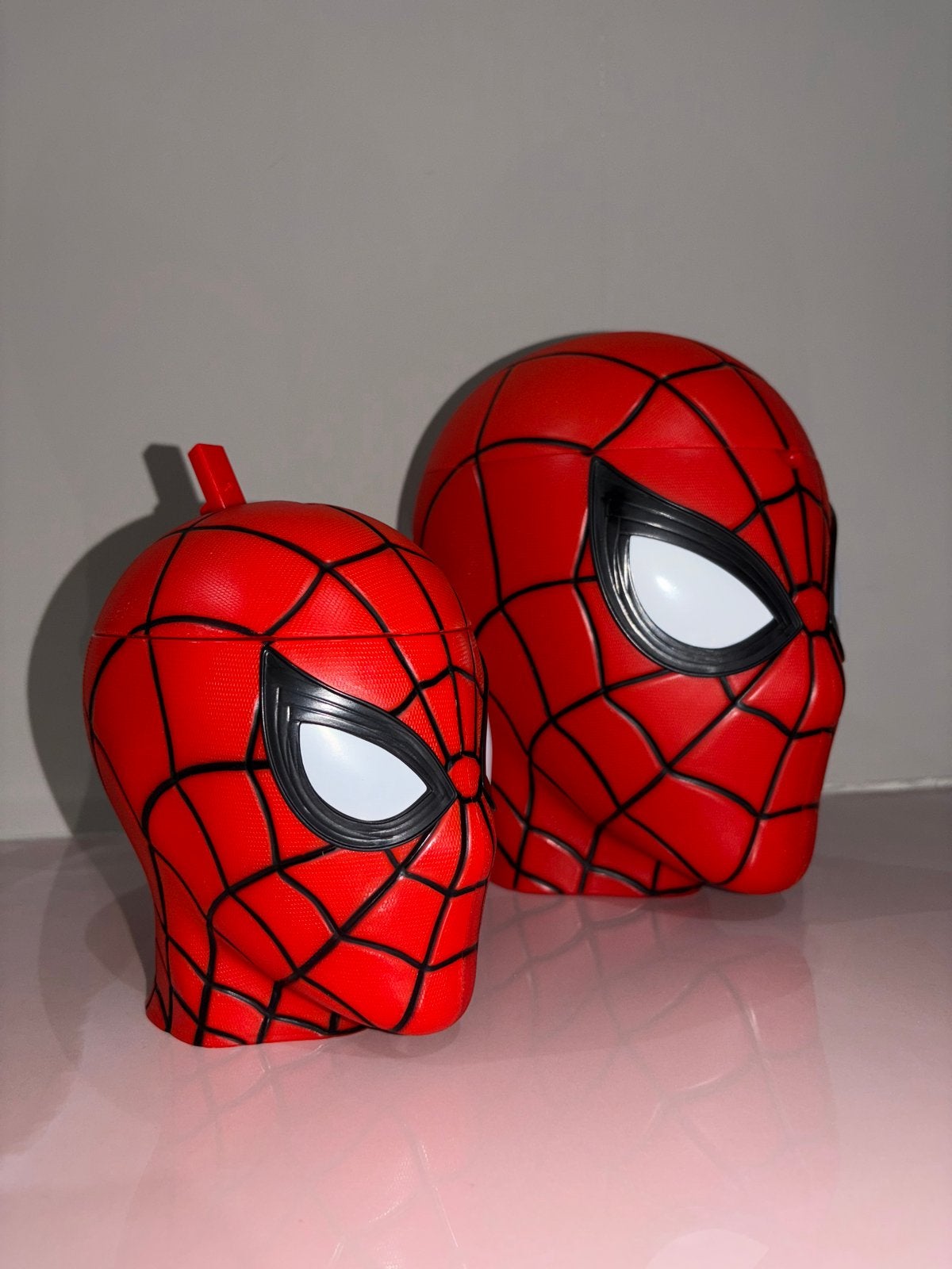 Spiderman Popcorn Emmer en Drinkbeker Set - Nieuw, Verzenden, Nieuw