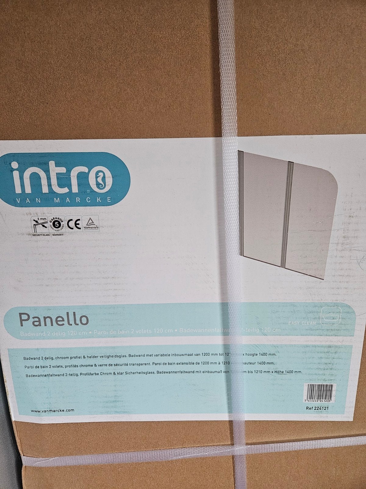 Intro Panello Badwand 2-delig, Ophalen of Verzenden, Nieuw, Met bad