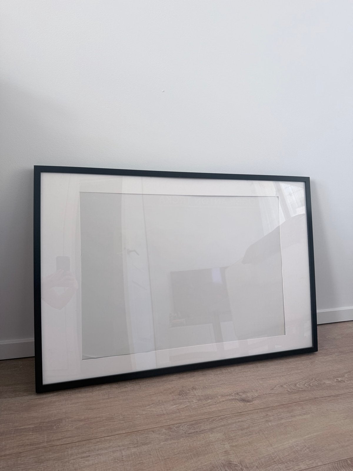 IKEA RIBBA fotolijst zwart 64x94 cm, Ophalen, Gebruikt, Fotolijst, Hout
