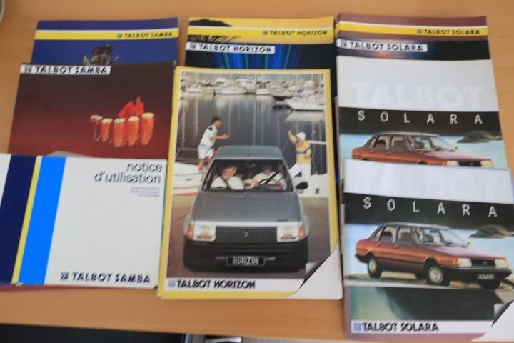 Diverse Talbot folders, Ophalen of Verzenden, Zo goed als nieuw, Overige merken