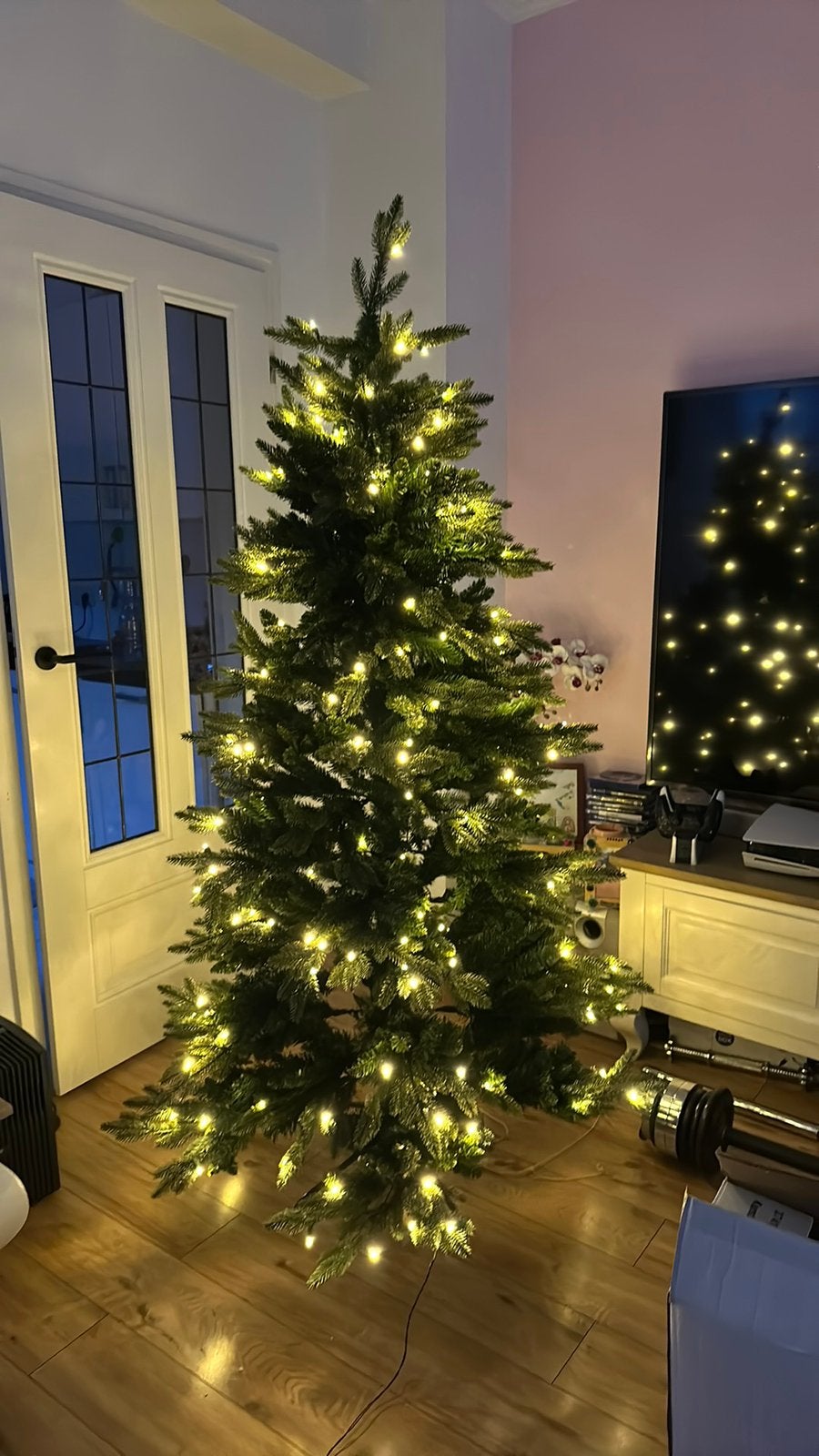 Kunstof kerstboom, Ophalen, Zo goed als nieuw