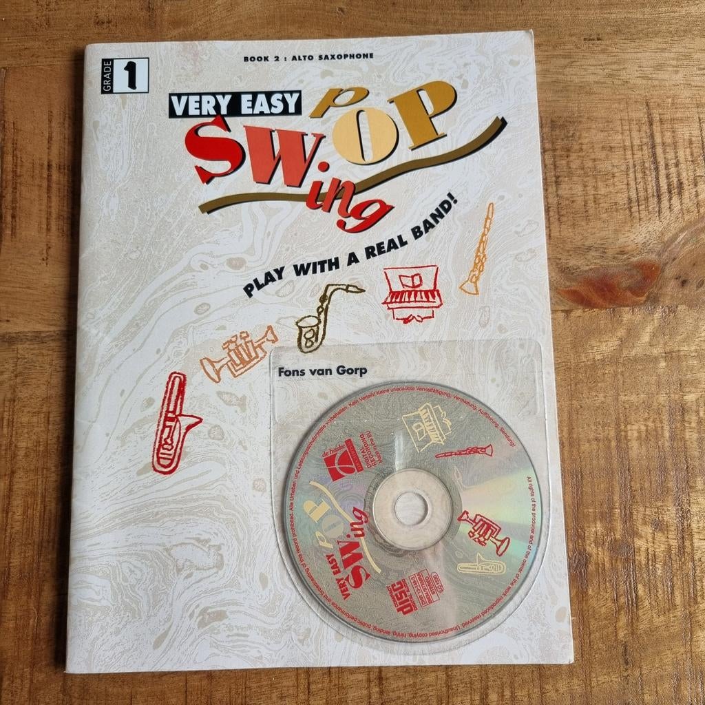 Very Easy Swop Book 2 for Alto Saxophone +CD, Ophalen, Nieuw, Les of Cursus