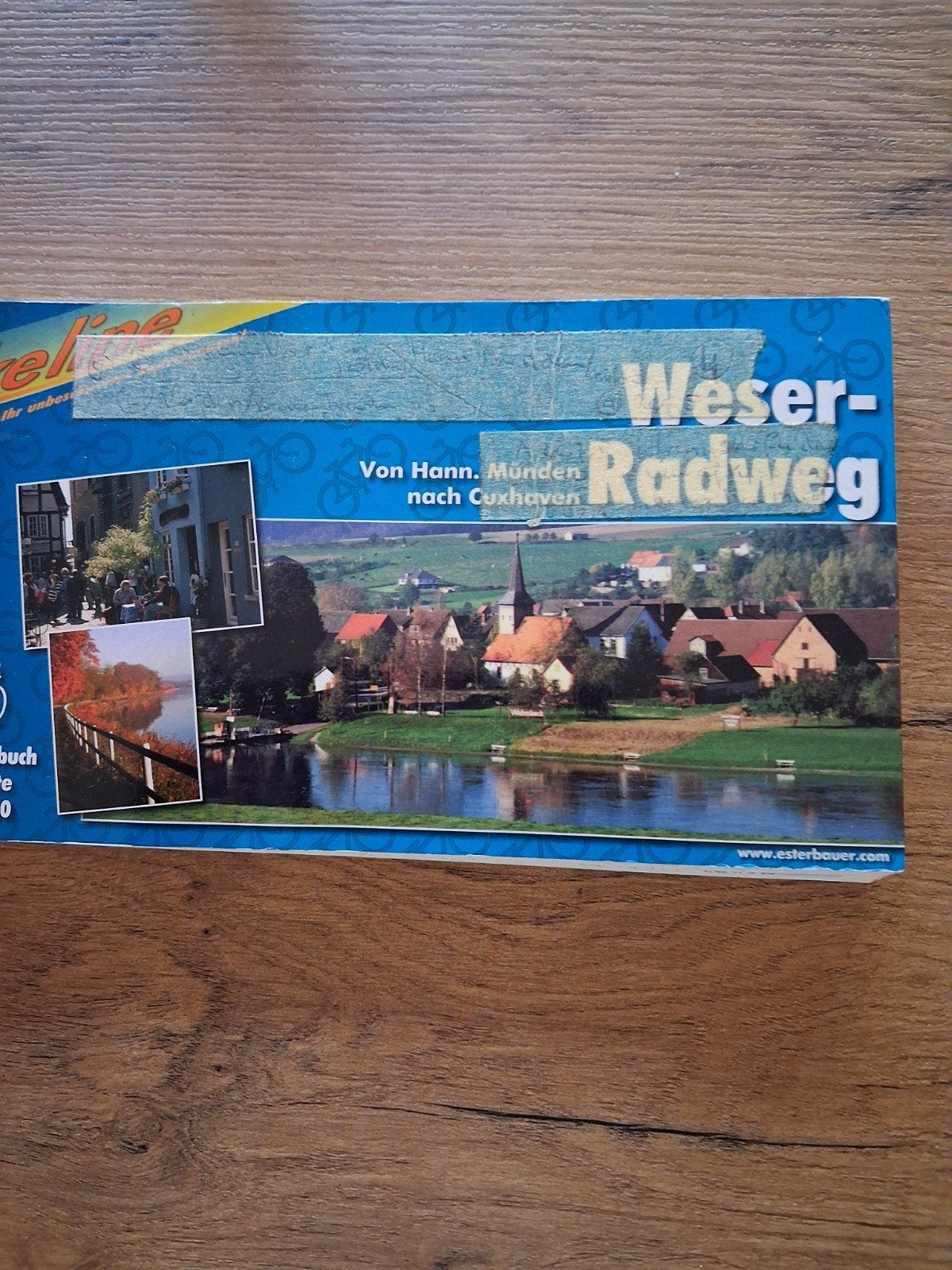 Weser-Radweg Fietsgids: Hann. Münden naar Cuxhaven, Boeken, Fiets- of Wandelgids, Europa, Ophalen of Verzenden, Gelezen