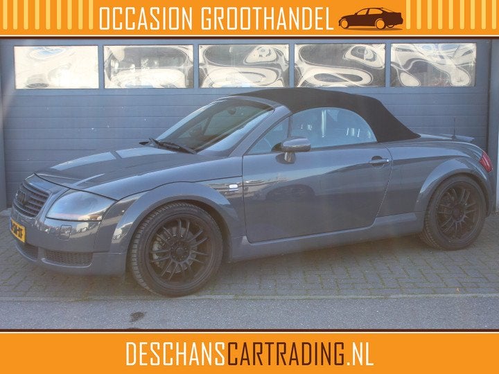 Audi TT Roadster 1.8 5V Turbo quattro Leder, Electr. Kap, Cl, Auto's, Zwart, Cabriolet, Bedrijf, Handgeschakeld