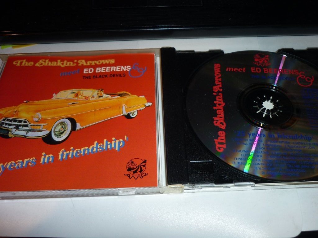 The Shakin' Arrows meet Ed Beerens & The Black Devils CD, Verzenden, Inclusief doosje, Zo goed als nieuw, Rock-'n-roll