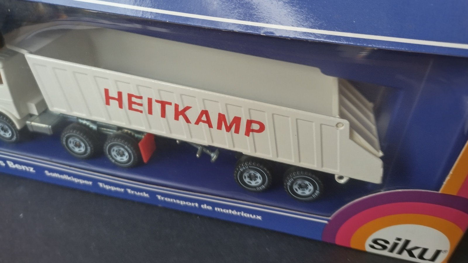 Mercedes Benz NG Heitkamp Kieper 1:55 Siku 2919 Pol, Hobby en Vrije tijd, Modelauto's | 1:50, SIKU, Verzenden, Zo goed als nieuw