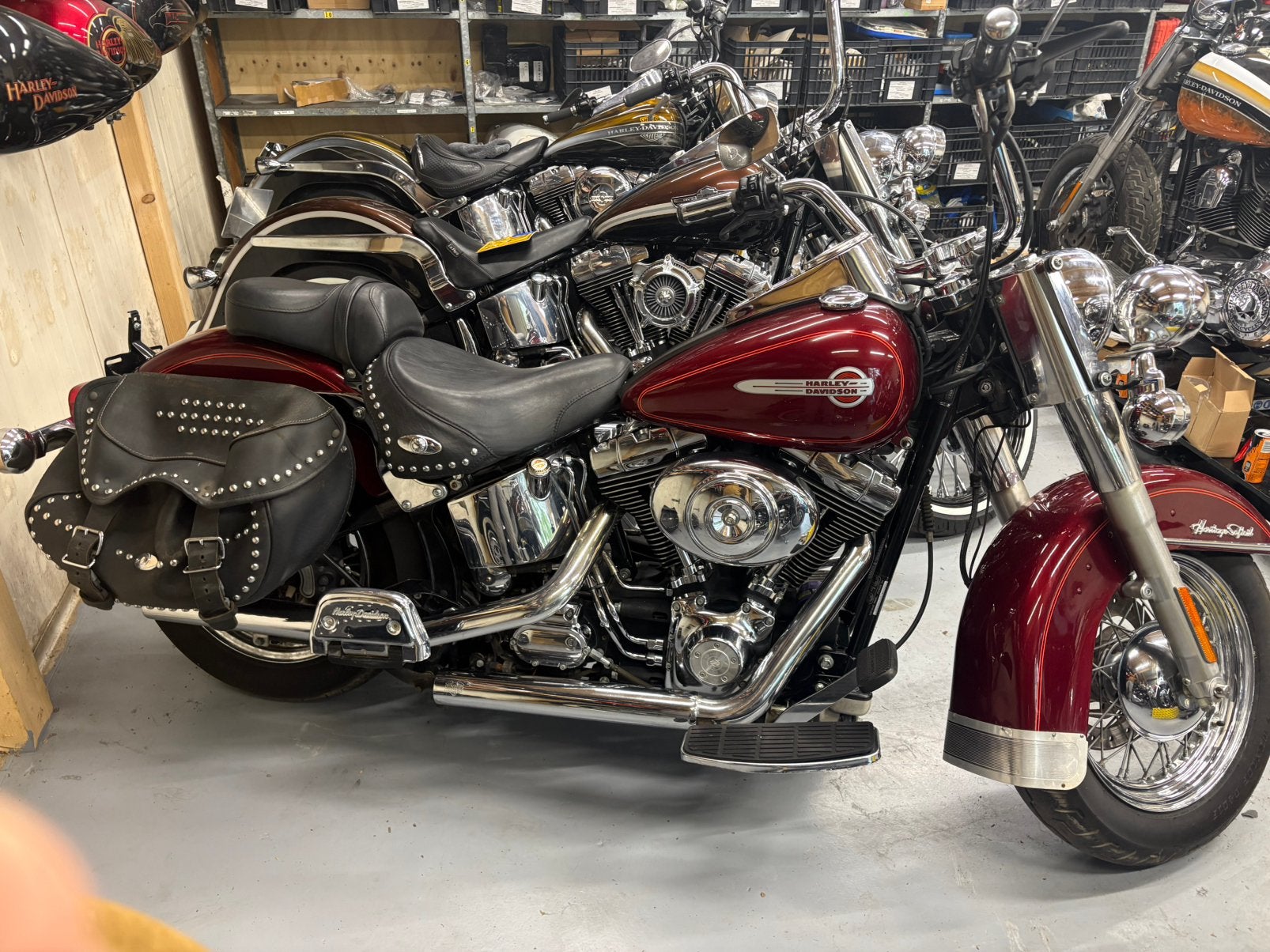2x Harley-Davidson Softail heritage classic, Occasion, Harley, Bedrijf, 1450 cc