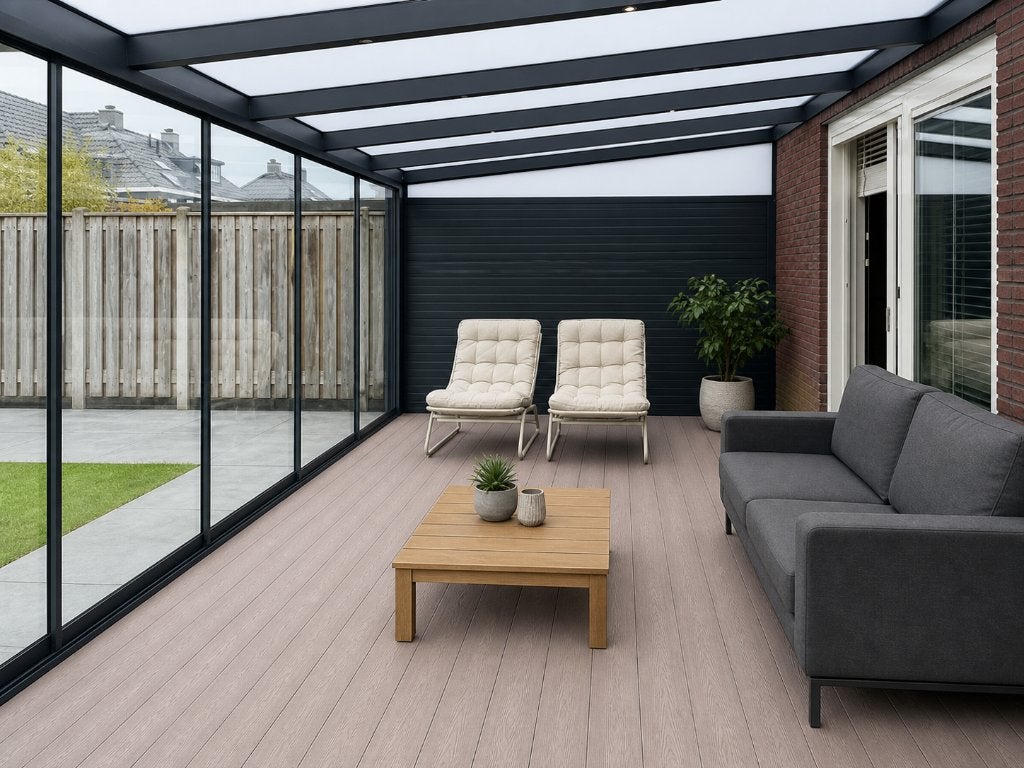 composiet vlonderplanken – voordelig en direct leverbaar, Ophalen of Verzenden, Gebruikt, Hout