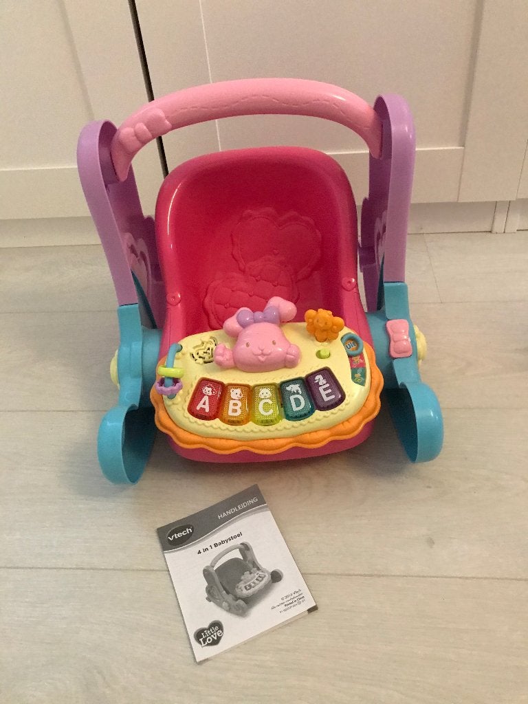 Vtech 4 in 1 babystoel maxi cosi stoel voor pop als nieuw, Kinderen en Baby's, Speelgoed | Vtech, Ophalen of Verzenden, Zo goed als nieuw