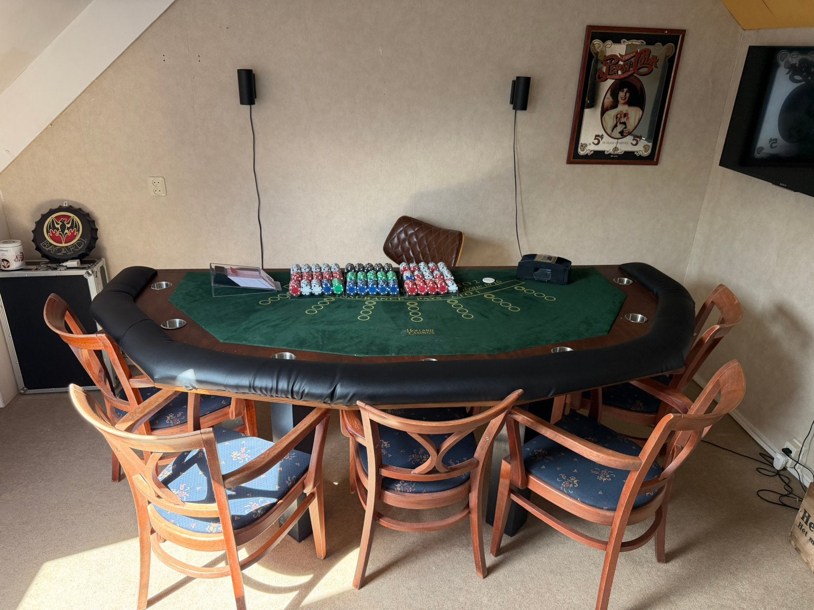 Blackjack tafel | holland casino speeldek | inc toebehoren, Tickets en Kaartjes, Theater | Overige, Drie personen of meer, Maart