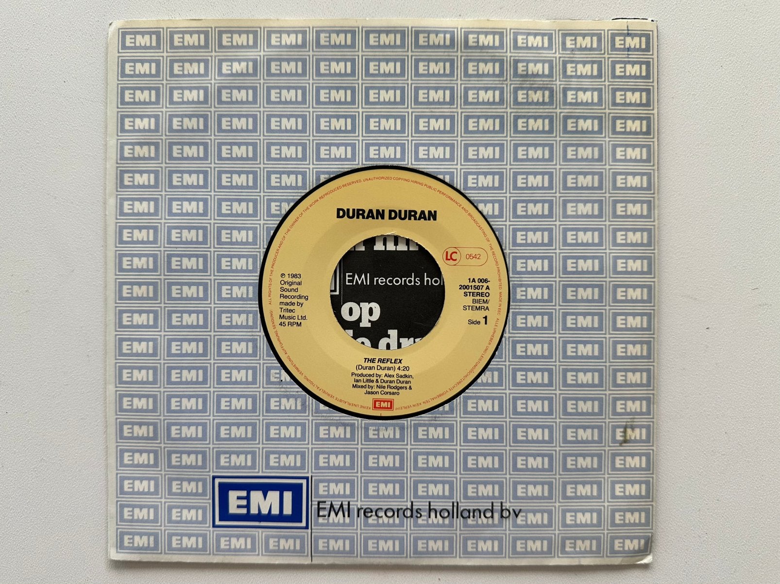 Duran Duran - The Reflex / Make Me Smile (Come Up And See Me, Cd's en Dvd's, Vinyl Singles, Originele persing, Ophalen of Verzenden