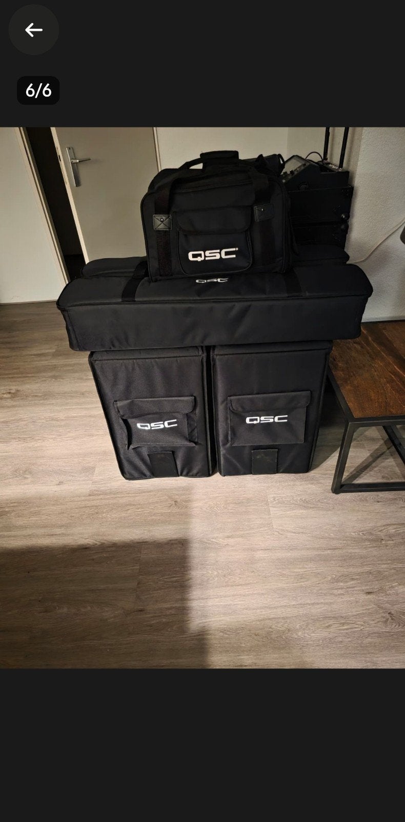 QSC K.C. 12 BK Actieve 3-Weg Kolomluidsprekersysteem (2x), Audio, Tv en Foto, Ophalen, Nieuw, Overige typen, Overige merken