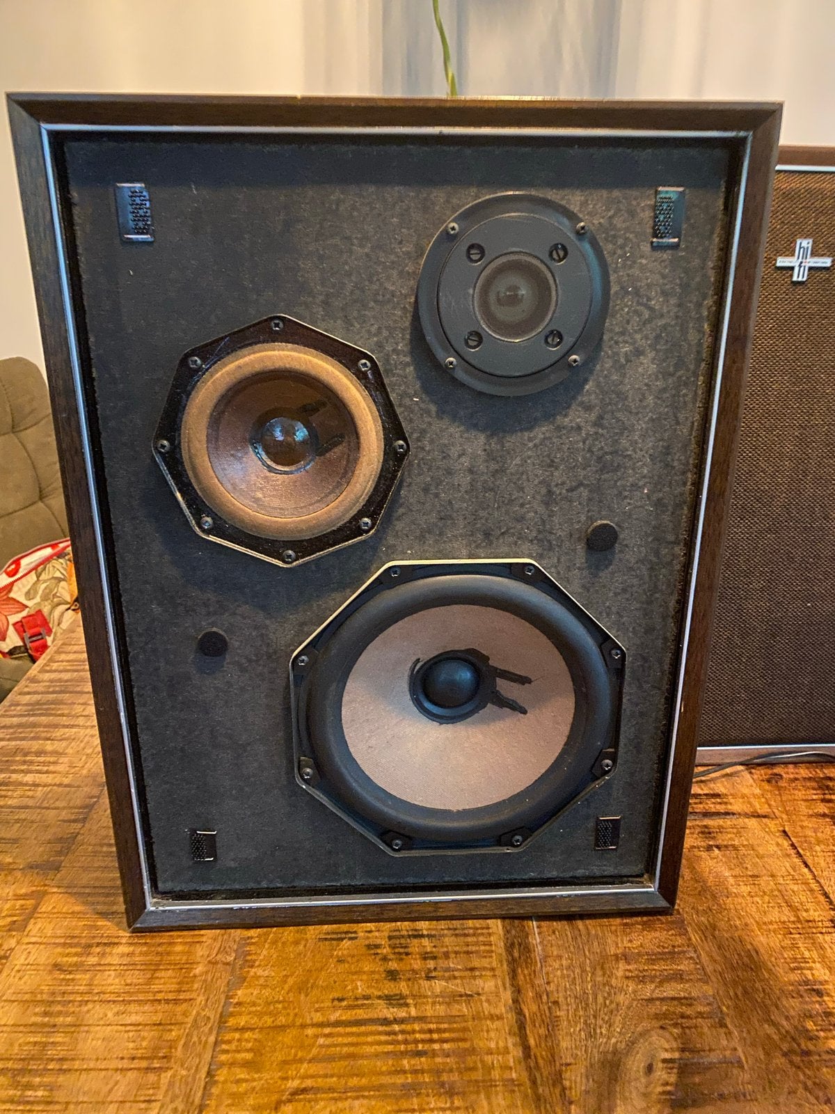 Philips 22RH426/01Z Speakerset - Made in Holland, Stereo speakers, Philips, Gebruikt, Inclusief kabels