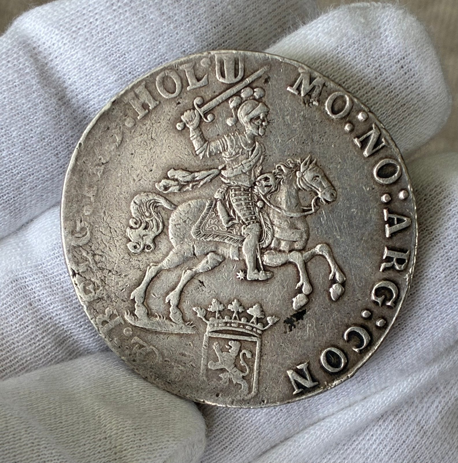 Zilveren Rijder Holland 1773 provincie Holland, Postzegels en Munten, Munten | Nederland, Ophalen of Verzenden, Vóór koninkrijk