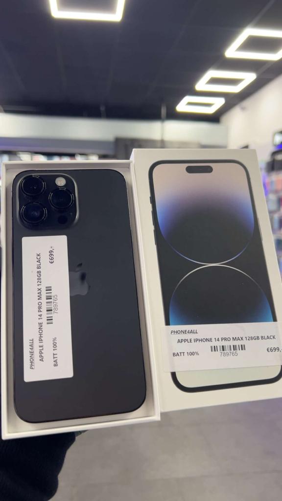 APPLE IPHONE 14 PROMAX  128GB  ZO GOED ALS NIEUW, Telecommunicatie, Mobiele telefoons | Apple iPhone, Zo goed als nieuw, 128 GB