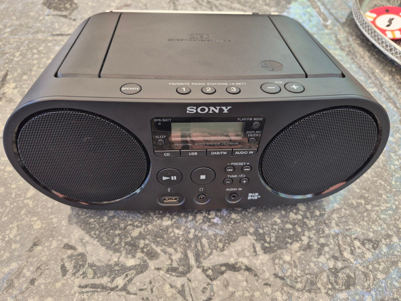 Sony Personal Audio System ZS-PS55B Radio/CD-speler, Ophalen of Verzenden