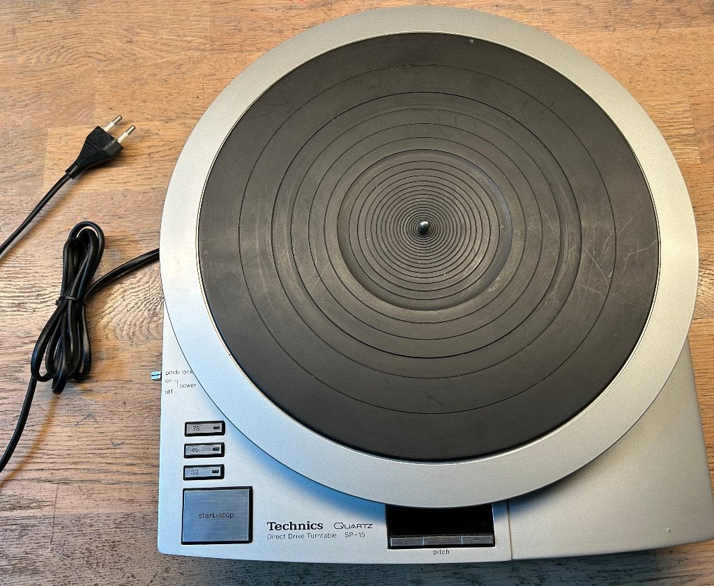 Technics SP15 professionele draaitafel, Ophalen, Gebruikt, Platenspeler, Technics