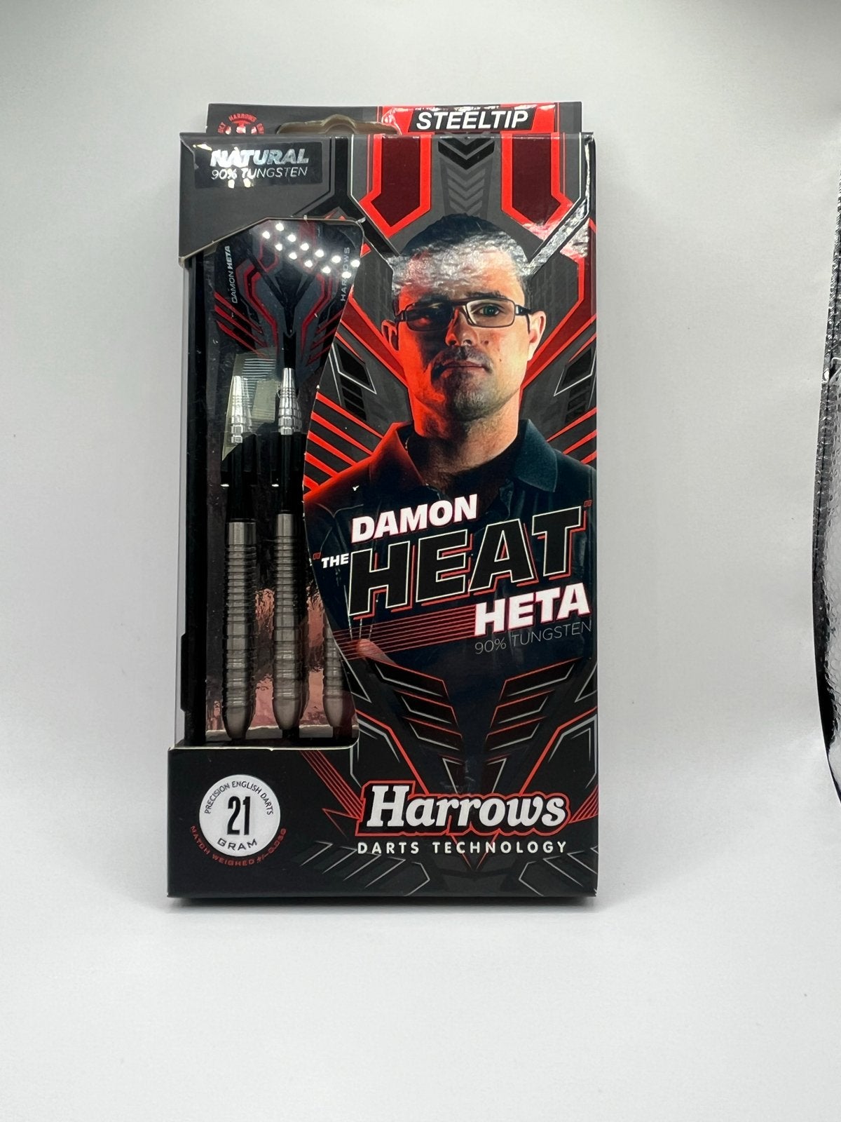 Harrows Damon Heta 'The Heat' Darts - 21 gram NIEUW, Ophalen of Verzenden, Nieuw, Pijlen