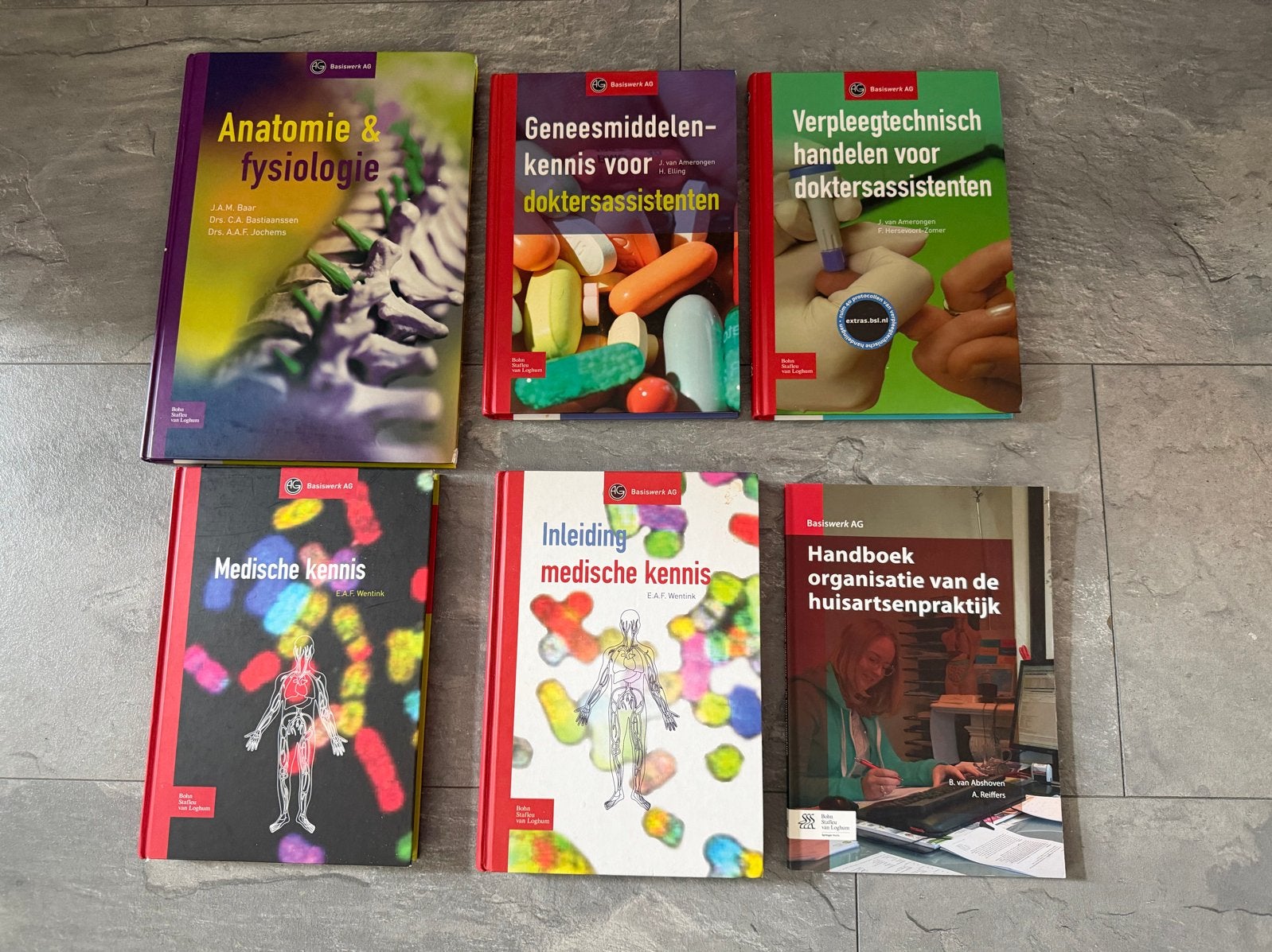 Boeken voor de opleiding doktersassistente, Ophalen, Alpha, Gelezen, MBO