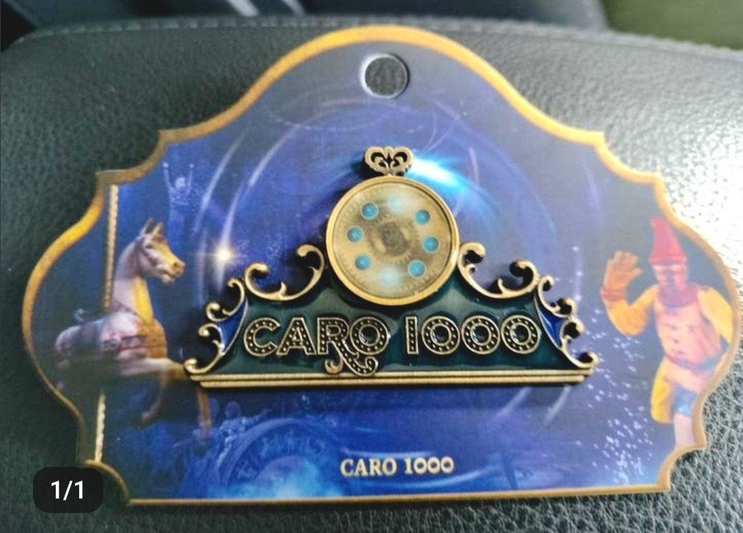 Efteling pin:  Caro 1000, Verzenden, Nieuw, Button of Speldje
