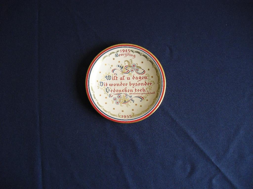 herdenkingsbordje, Verzamelen, Ophalen of Verzenden, Overige soorten, Nederland, Overige typen