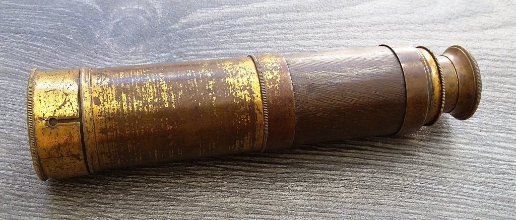 Omstreeks 1850 Telescoop Kijker Zeekijker Verrekijker, Antiek en Kunst, Ophalen of Verzenden