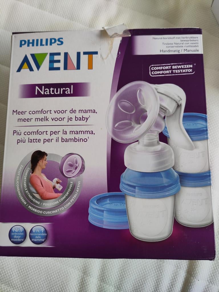 Philips Avent Natural handmatige borstkolf, Ophalen