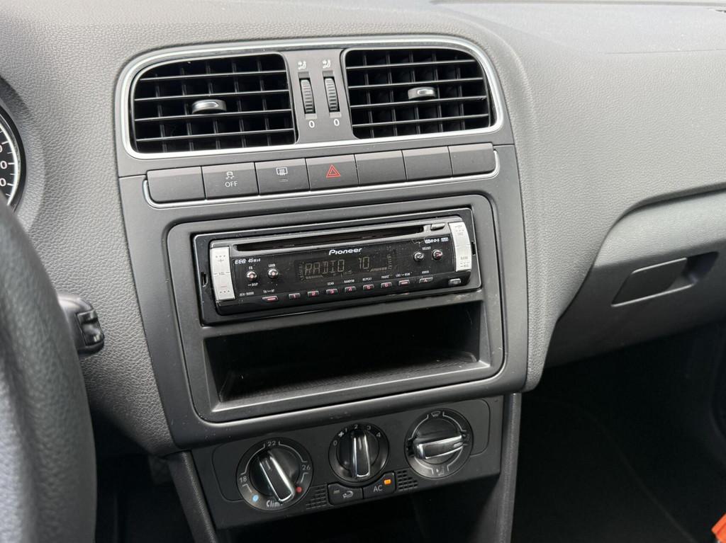 Volkswagen Polo 1.2-12V Comfortline Cruise|Airco|nl auto|09, Auto's, Voorwielaandrijving, Euro 5, Zwart, 1198 cc
