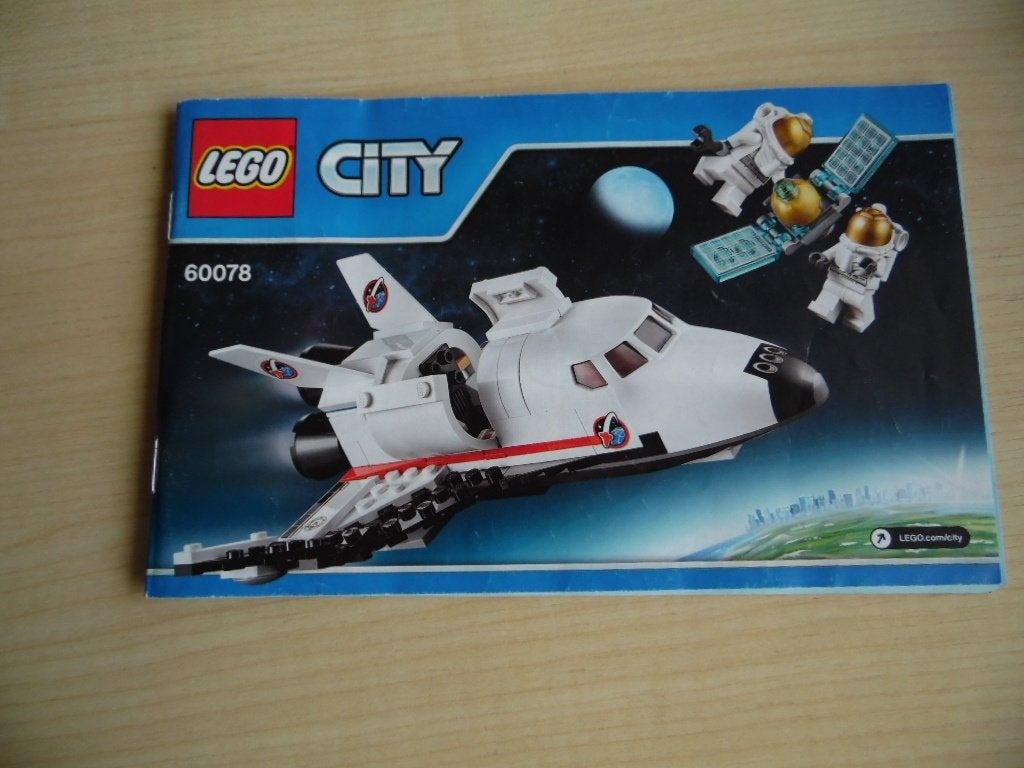 Lego City 60078 Space Shuttle Hulpvoertuig, Compleet, City, Lego, Ophalen of Verzenden