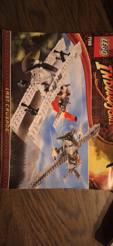 Lego Indiana Jones 7198 Fighter plane attack, Ophalen, Gebruikt, Overige thema's, Lego