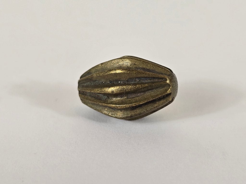 Goudgewicht #1, messing of brons, Akan, Ghana, 18e 19e eeuw, Ophalen of Verzenden