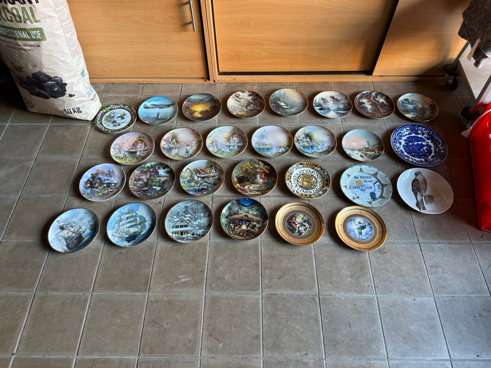 Franklin Mint sier borden 27 stuks, Antiek en Kunst, Ophalen