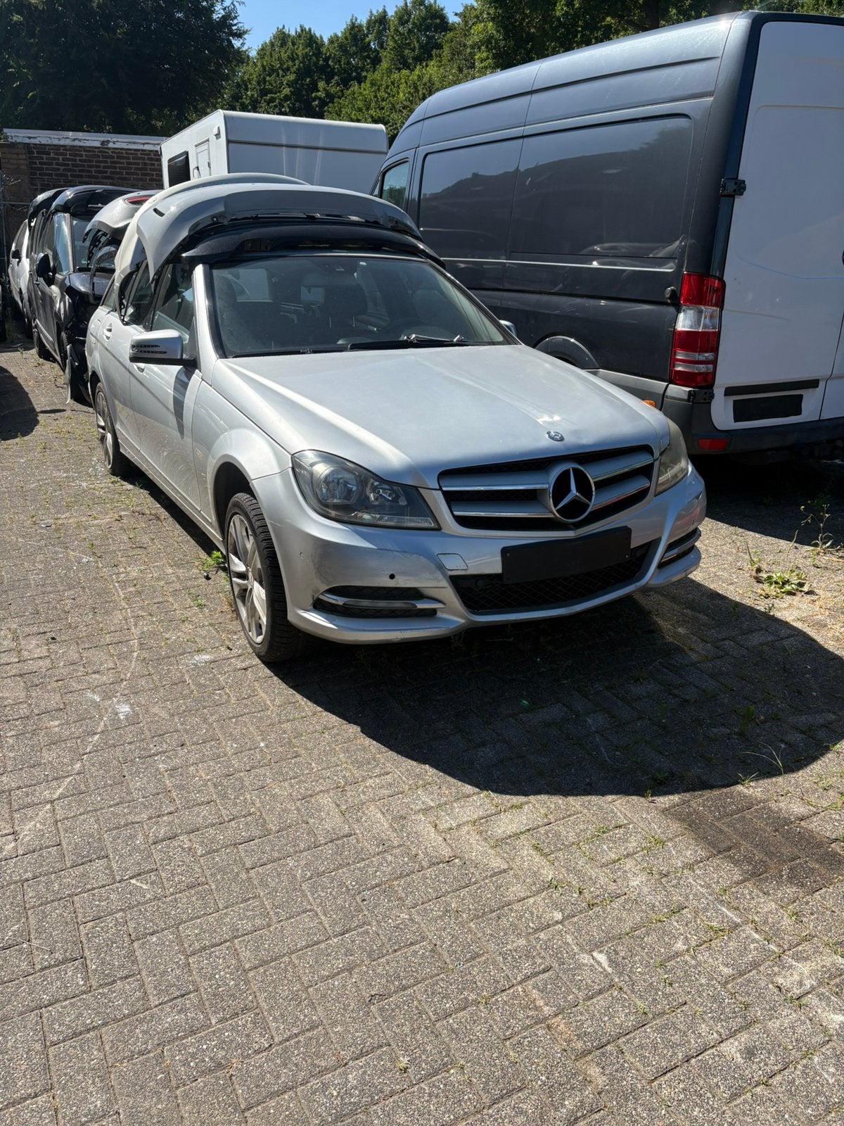 Mercedes c220d compleet voor demontage!!, Mercedes-Benz, Mercedes, Gebruikt, Mercedes