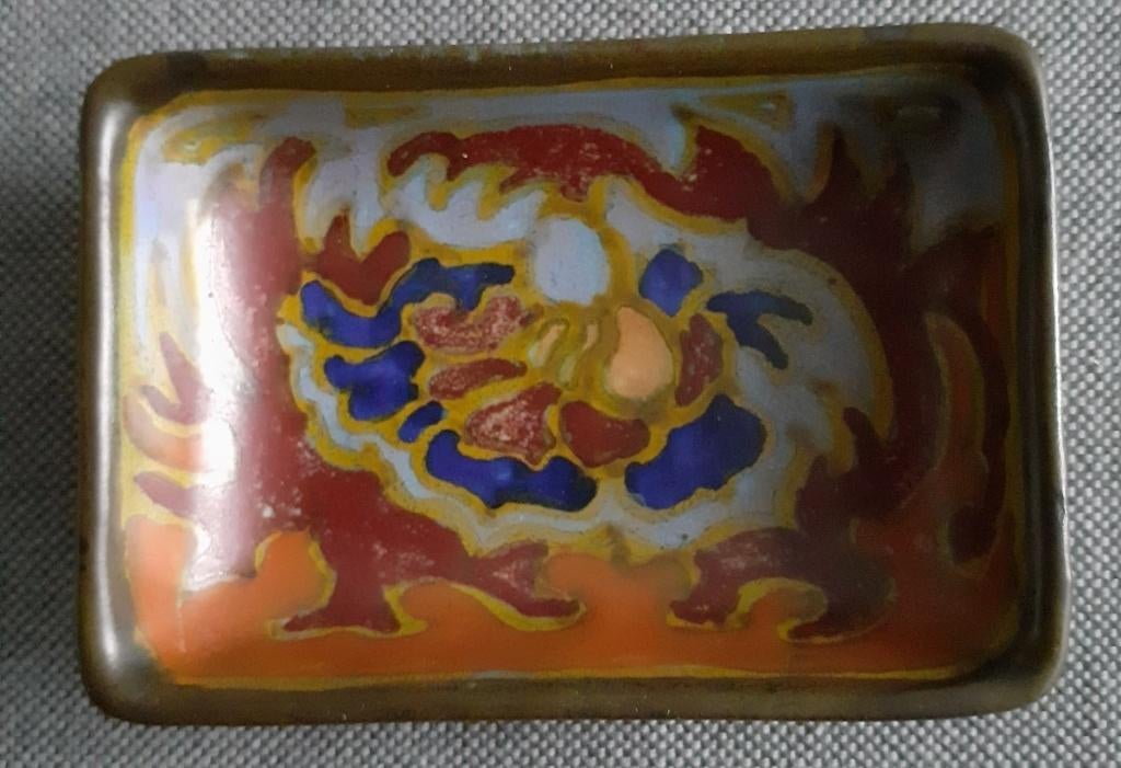 Vintage plateel schaaltje Gouda Holland Anger 1927-1929, Ophalen of Verzenden