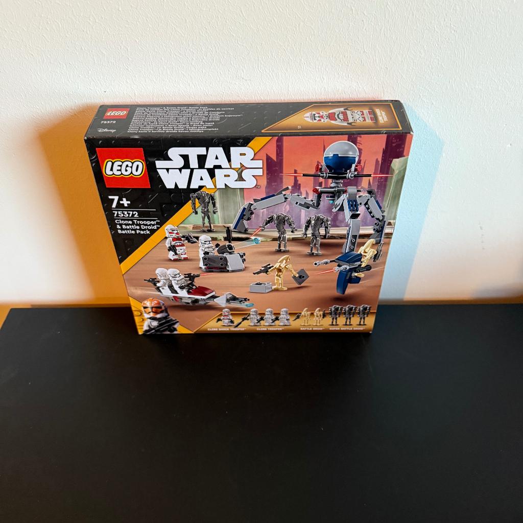 Te Koop: LEGO Star Wars 75372 – Clone Trooper & Battle, Kinderen en Baby's, Speelgoed | Duplo en Lego, Star Wars, Lego, Nieuw