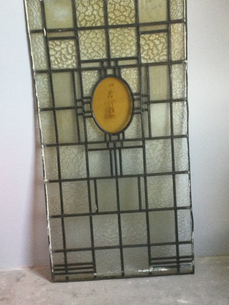 Te koop glas in lood, Ophalen, Gebruikt, Minder dan 80 cm, Glas in lood