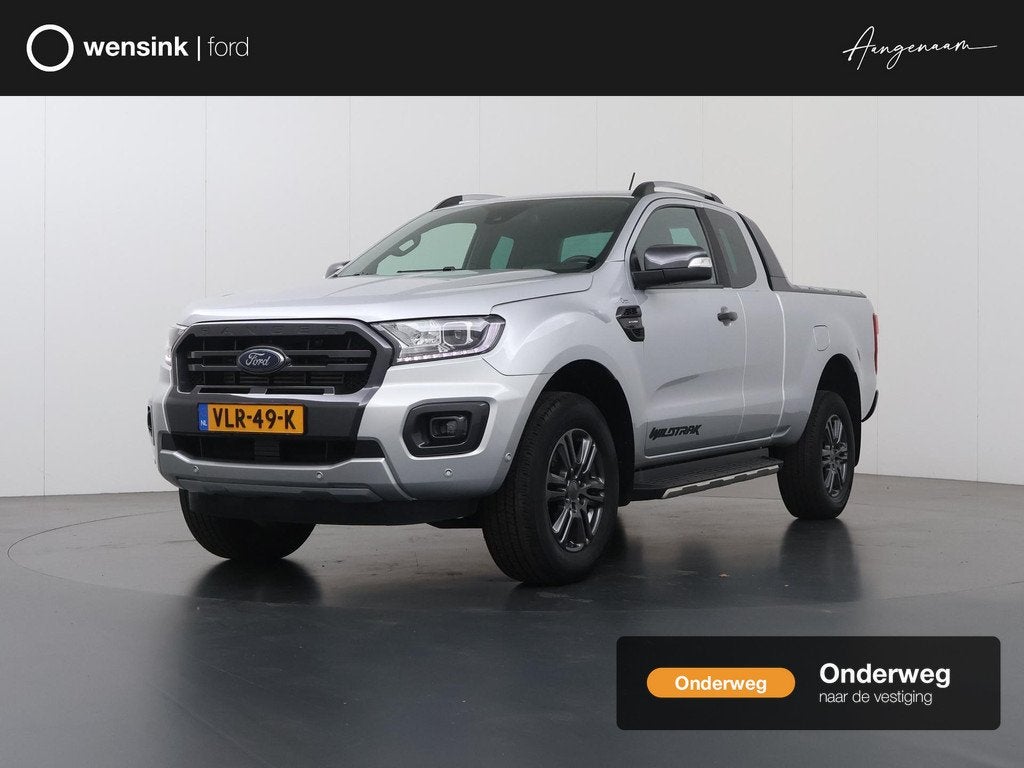 Ford Ranger 2.0 EcoBlue | Aut. | Wildtrak | Supercab | LM Ve, 4 cilinders, Leder en Stof, Origineel Nederlands, Bedrijf
