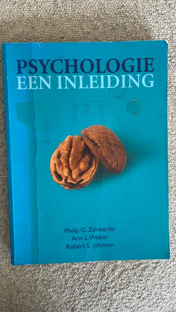 Psychologie Een Inleiding - Zimbardo, Weber, Johnson, Boeken, Studieboeken en Cursussen, Gelezen, Ophalen of Verzenden