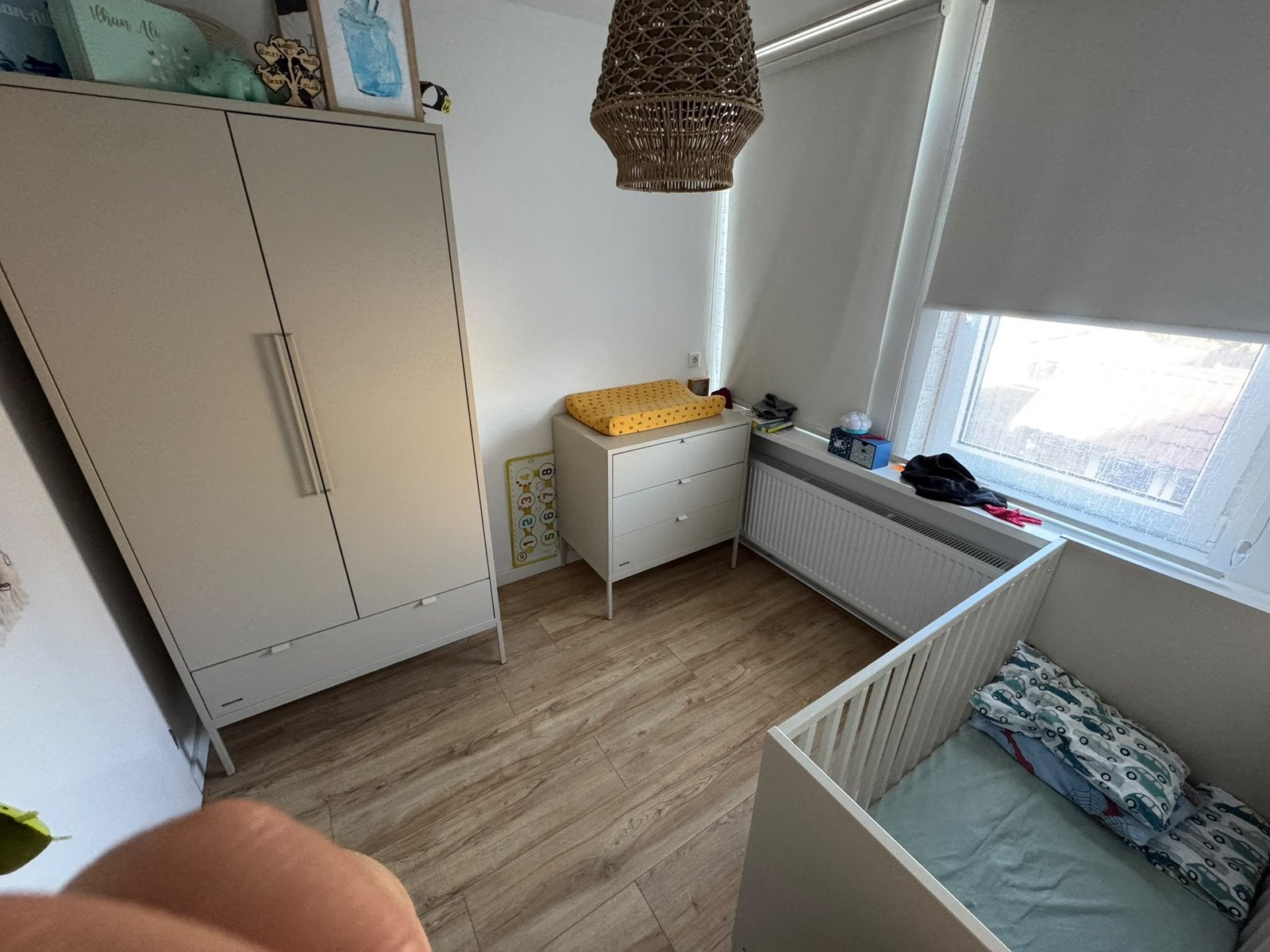 Complete Kidsmill Amy babykamer Oatmeal., Ophalen, Zo goed als nieuw, Jongetje of Meisje