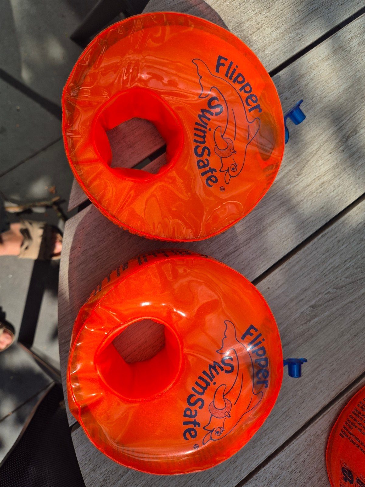 Flipper SwimSafe zwembandjes - Oranje, Ophalen of Verzenden, Gebruikt, Jongen of Meisje