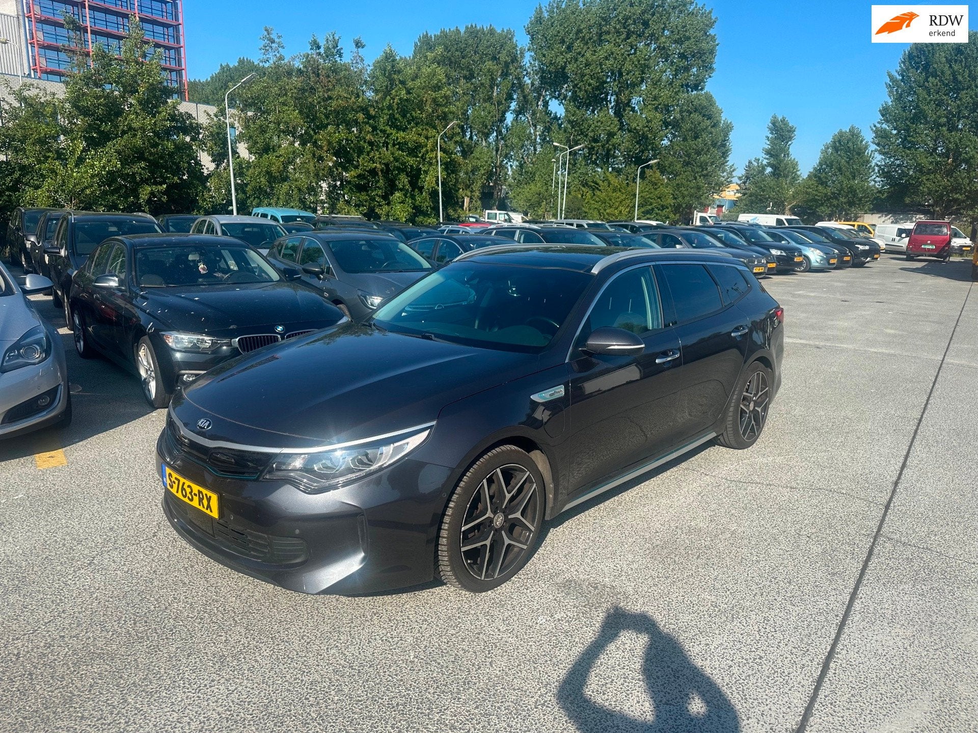 Kia Optima Sportswagon 2.0 GDI PHEV Business ExecutiveLine S, Auto's, Gebruikt, Hybride Elektrisch/Benzine, 71 km/l, Optima Sportswagon