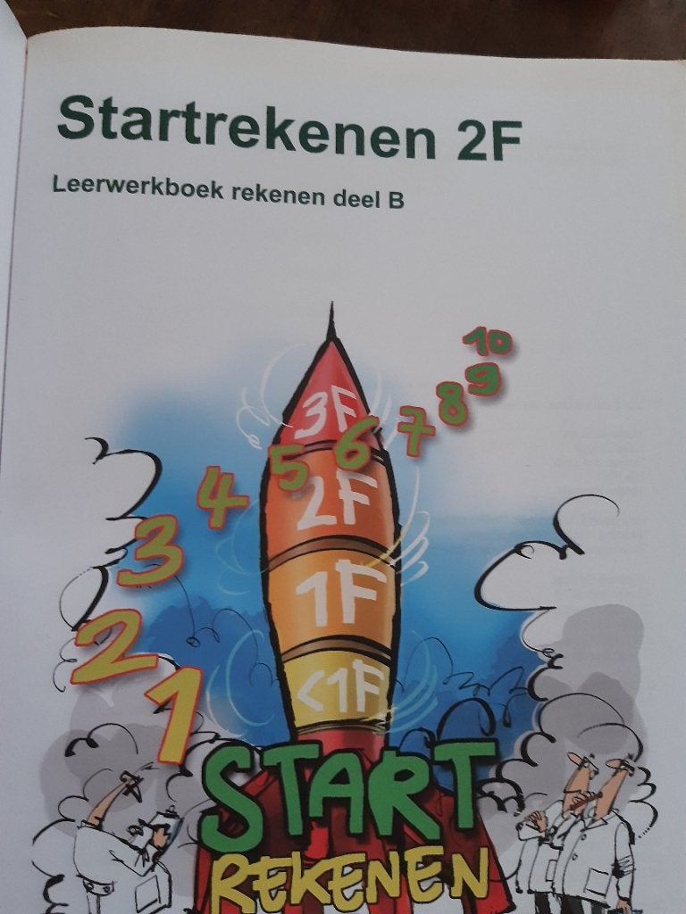 Startrekenen 2F, Ophalen, Zo goed als nieuw, Overige niveaus