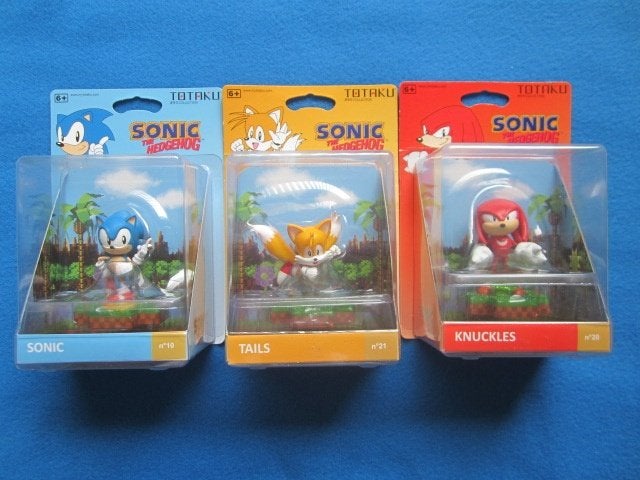 Totaku figuur Conker, Spyro, Sonic, Tails, Knuckles, Cortex, Ophalen of Verzenden, Nieuw
