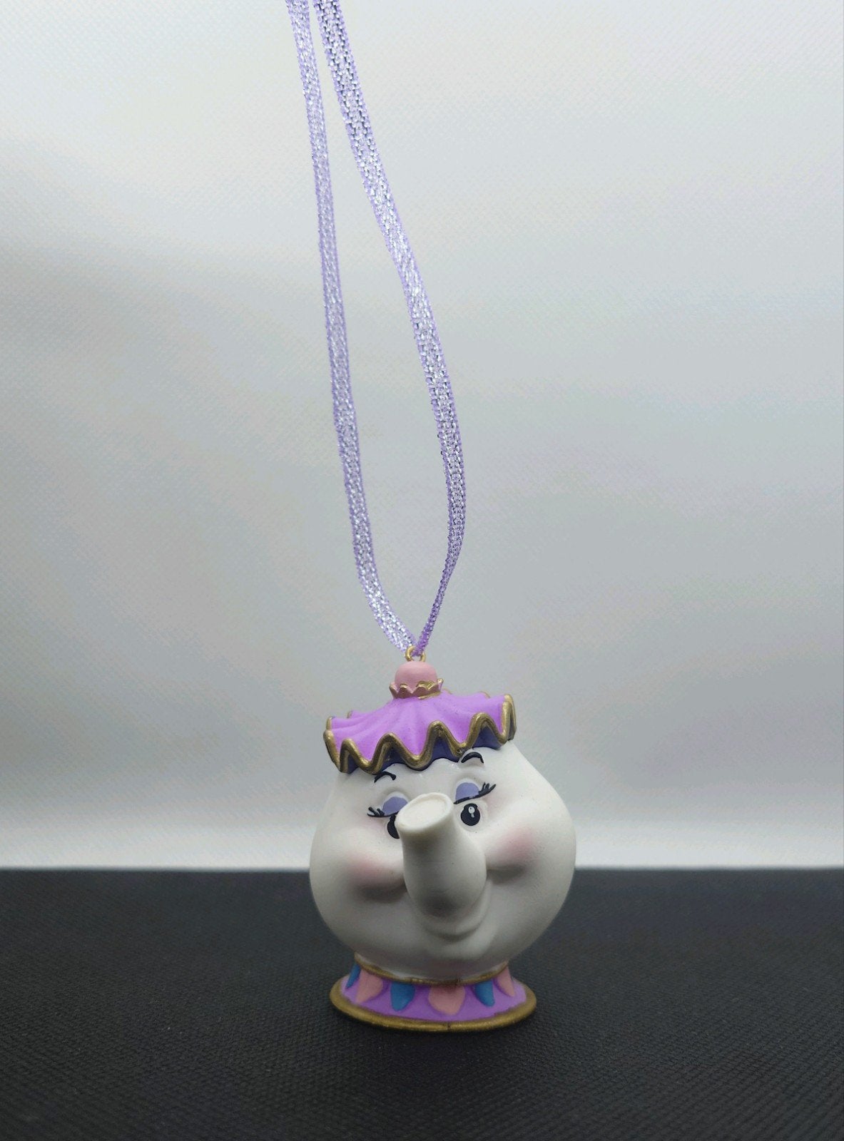 Disney Mevrouw Theepot kerst ornament hanger kerstbal, Ophalen of Verzenden, Assepoester of Belle, Nieuw